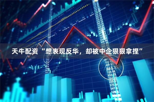 天牛配资 “想表现反华，却被中企狠狠拿捏”