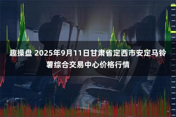 趣操盘 2025年9月11日甘肃省定西市安定马铃薯综合交易中心价格行情