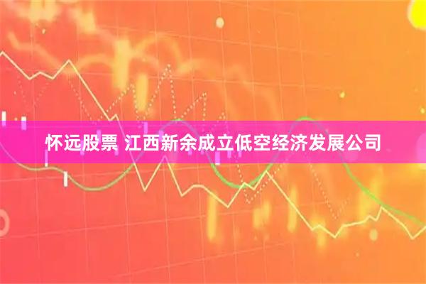 怀远股票 江西新余成立低空经济发展公司